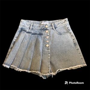 Denim Cloud Ten skirt skort shorts